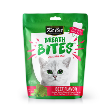 Kit Cat Breath Bites Infused with Mint Beef Flavor 60g
